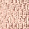 Strukturiertes Strickstirnband mit Wabenmuster