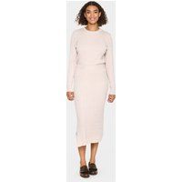 Eleganter Gerippter Strick-Midirock