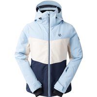 Wasserfeste Wattierte Color-Block Skijacke