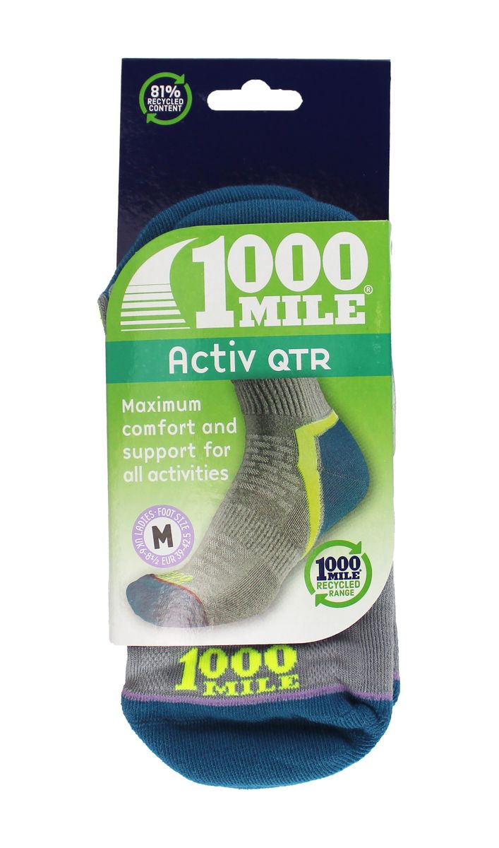 Atmungsaktive Viertel-Sportsocken