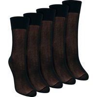Transparente 15 Denier Knöchelsocken