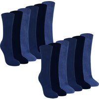 Weiche atmungsaktive Baumwoll-Crew-Socken