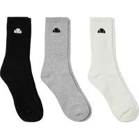 Gerippte Crew-Socken mit Logostickerei