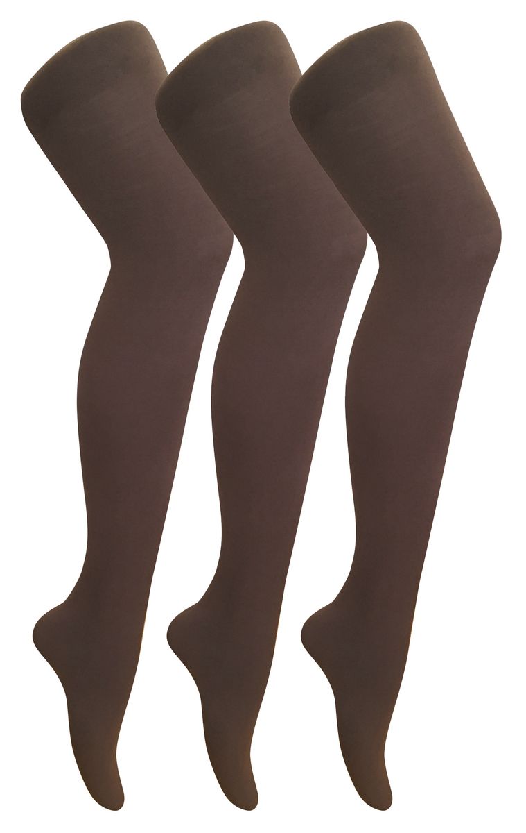 Blickdichte matte einfarbige Strumpfhose