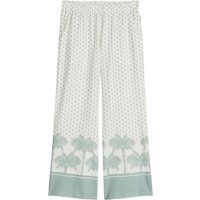 Bedruckte Weite Strandhose