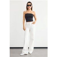 Minimalistisches Trägerloses Tube Top