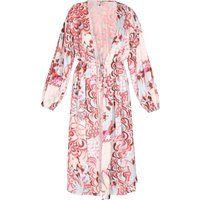 Offener Kimono mit Allover-Print