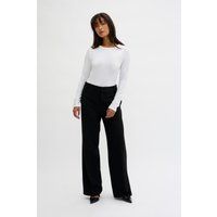 Essentielles Langarmshirt mit Rundhalsausschnitt