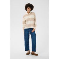 Gestreiftes Rugby-Shirt im Relaxed Fit