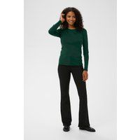 Schmales Langarmshirt mit Frontnaht