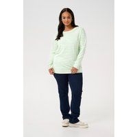 Lockeres Longshirt im Breton-Stil