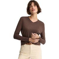 Langarmshirt aus Leinen-Baumwoll-Mix