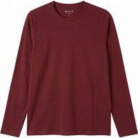 Klassisches Langarmshirt mit Rundhalsausschnitt