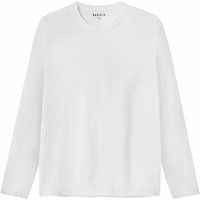Klassisches Langarmshirt mit geradem Schnitt