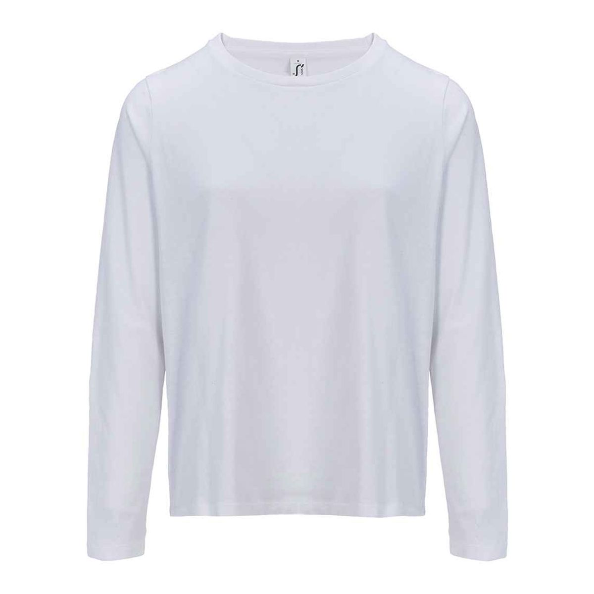 Klassisches Langarmshirt aus Baumwolle