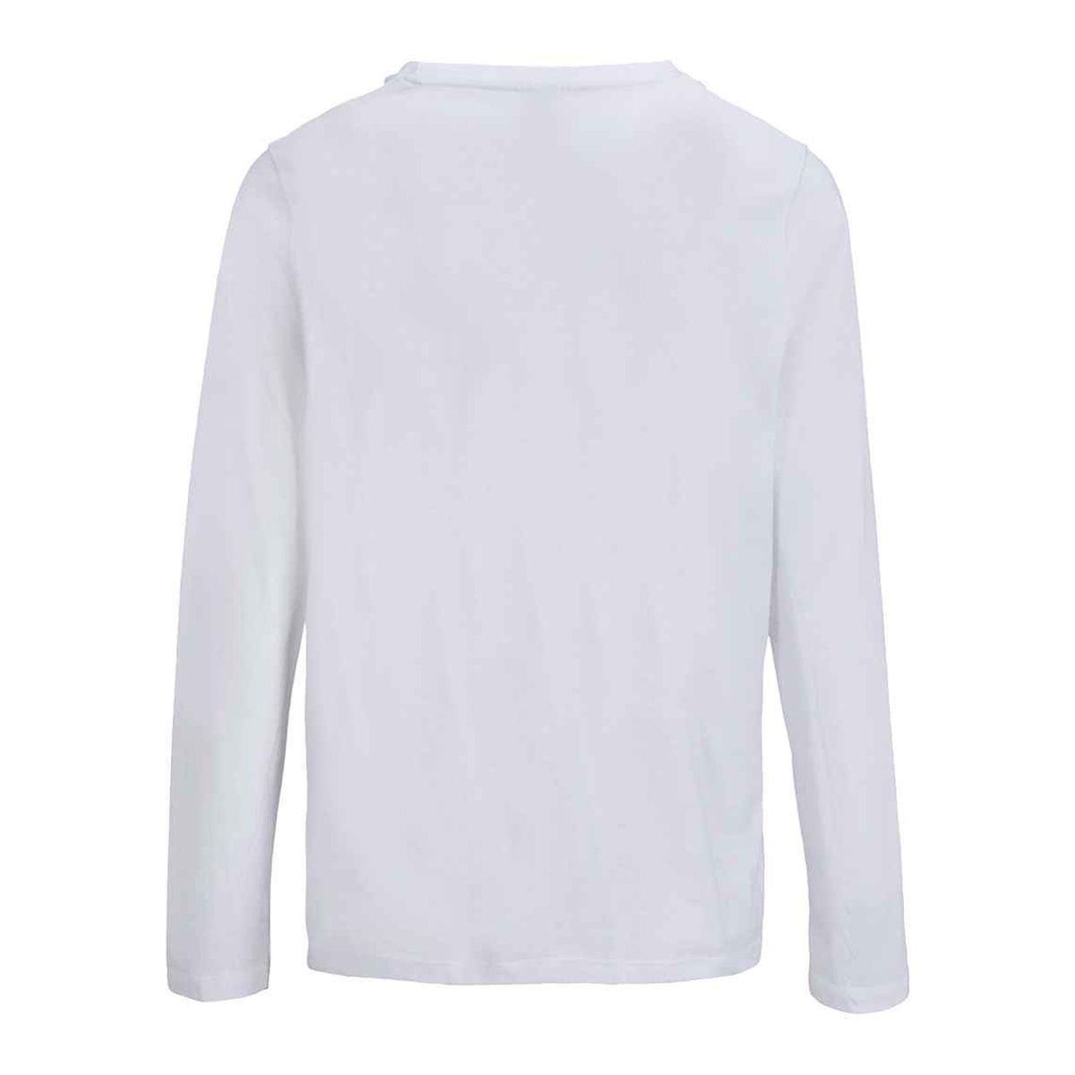 Klassisches Langarmshirt aus Baumwolle