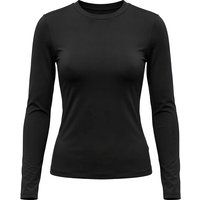 Minimalistisches Slim-Fit Langarmshirt