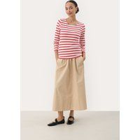 Gestreiftes Langarmshirt aus Modal-Baumwolle