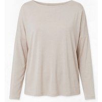 Minimalistisches Viskose-Oversized-Longsleeve