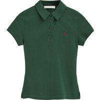 Tailliertes Piqué-Poloshirt