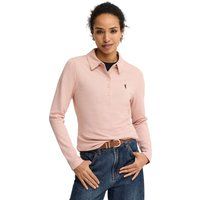 Langärmliges Poloshirt im Slim Fit
