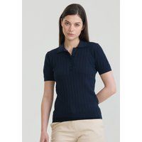 Kurzärmeliges Strick-Poloshirt