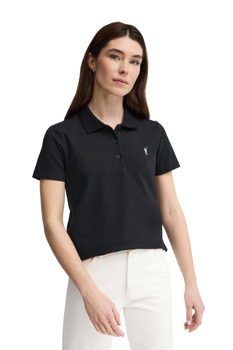 Klassisches Poloshirt aus Baumwollpiqué