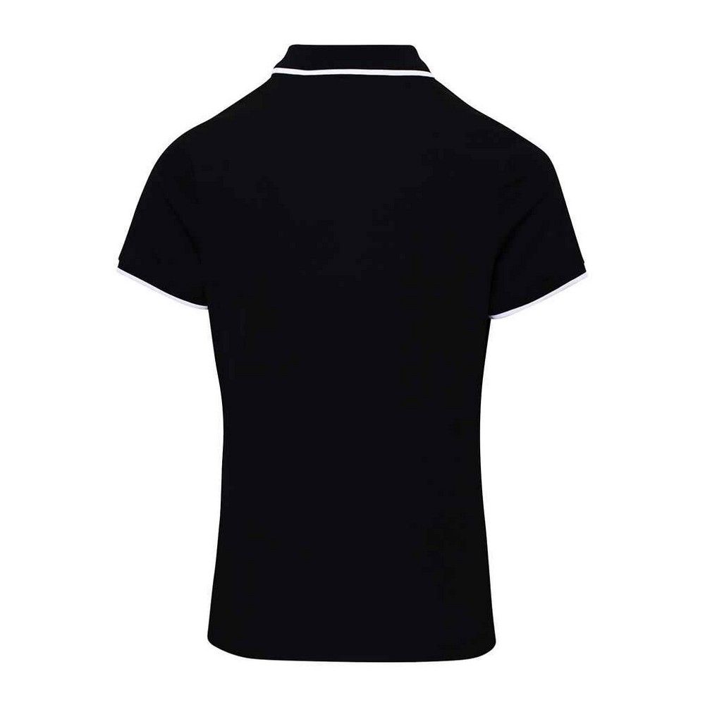 Piqué-Poloshirt mit Kontrast-Details