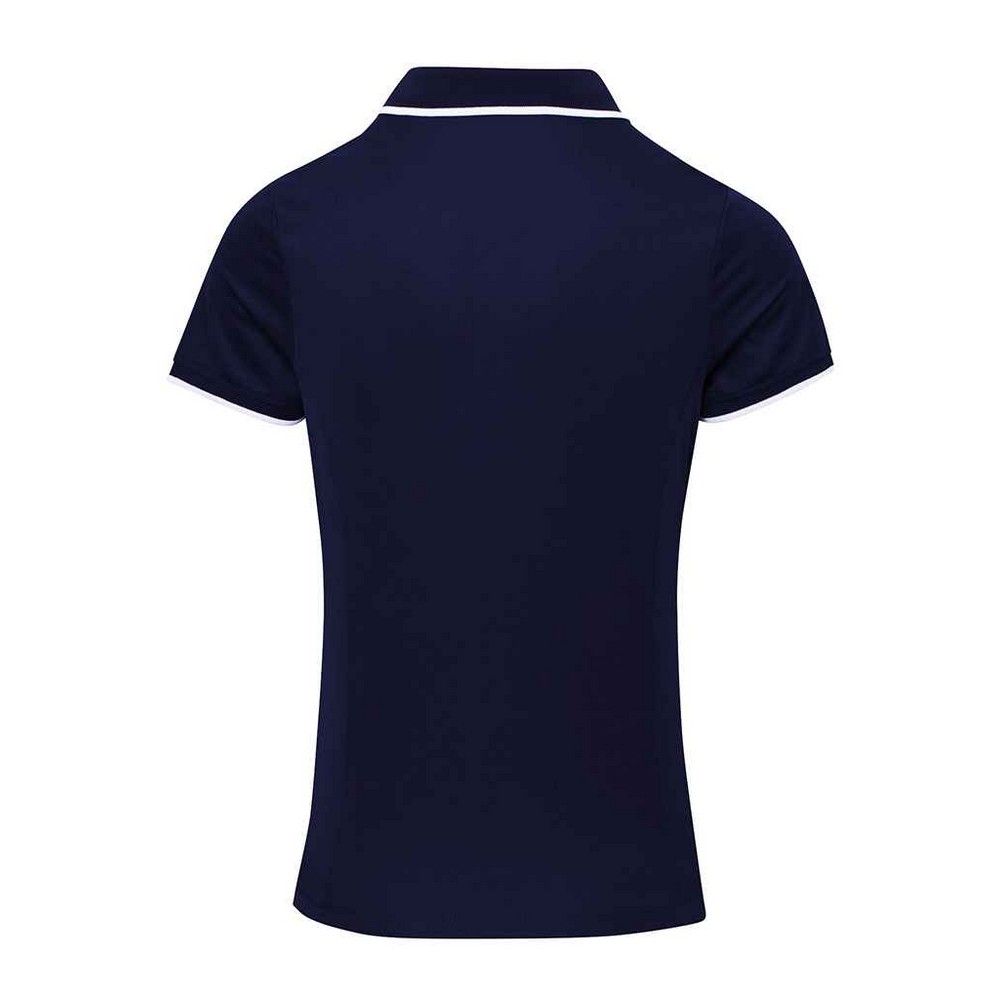 Performance-Poloshirt mit Kontraststreifen