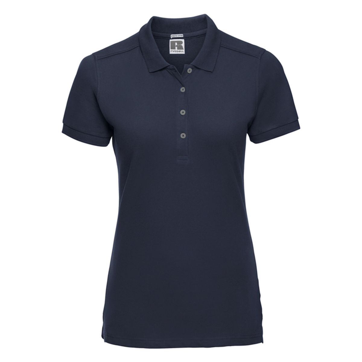 Klassisches figurbetontes Piqué-Poloshirt