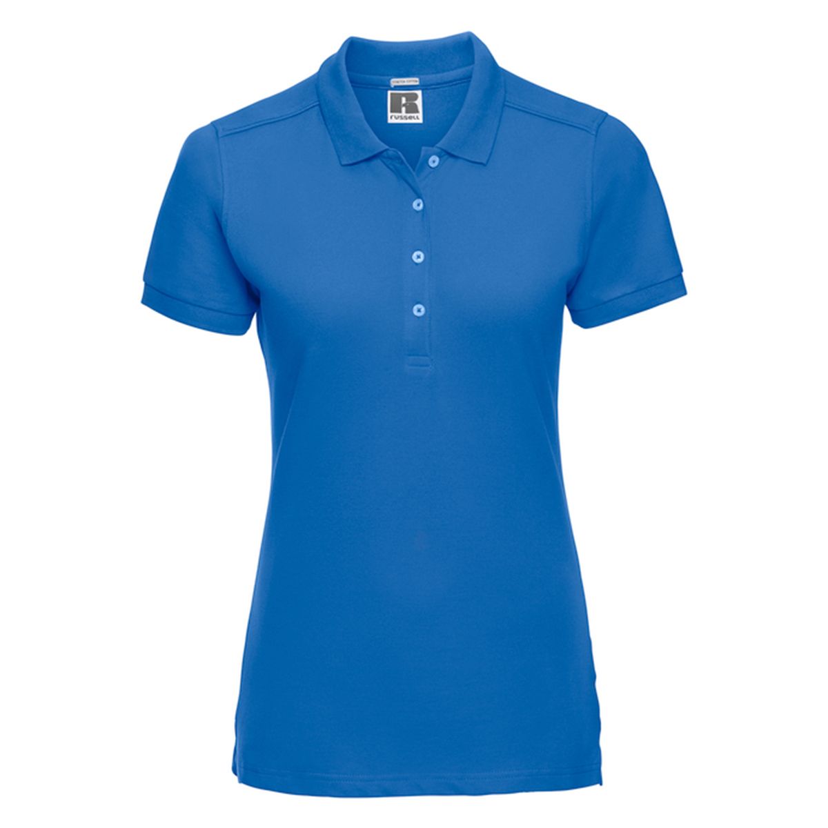 Klassisches Tailliertes Baumwoll-Piqué Poloshirt