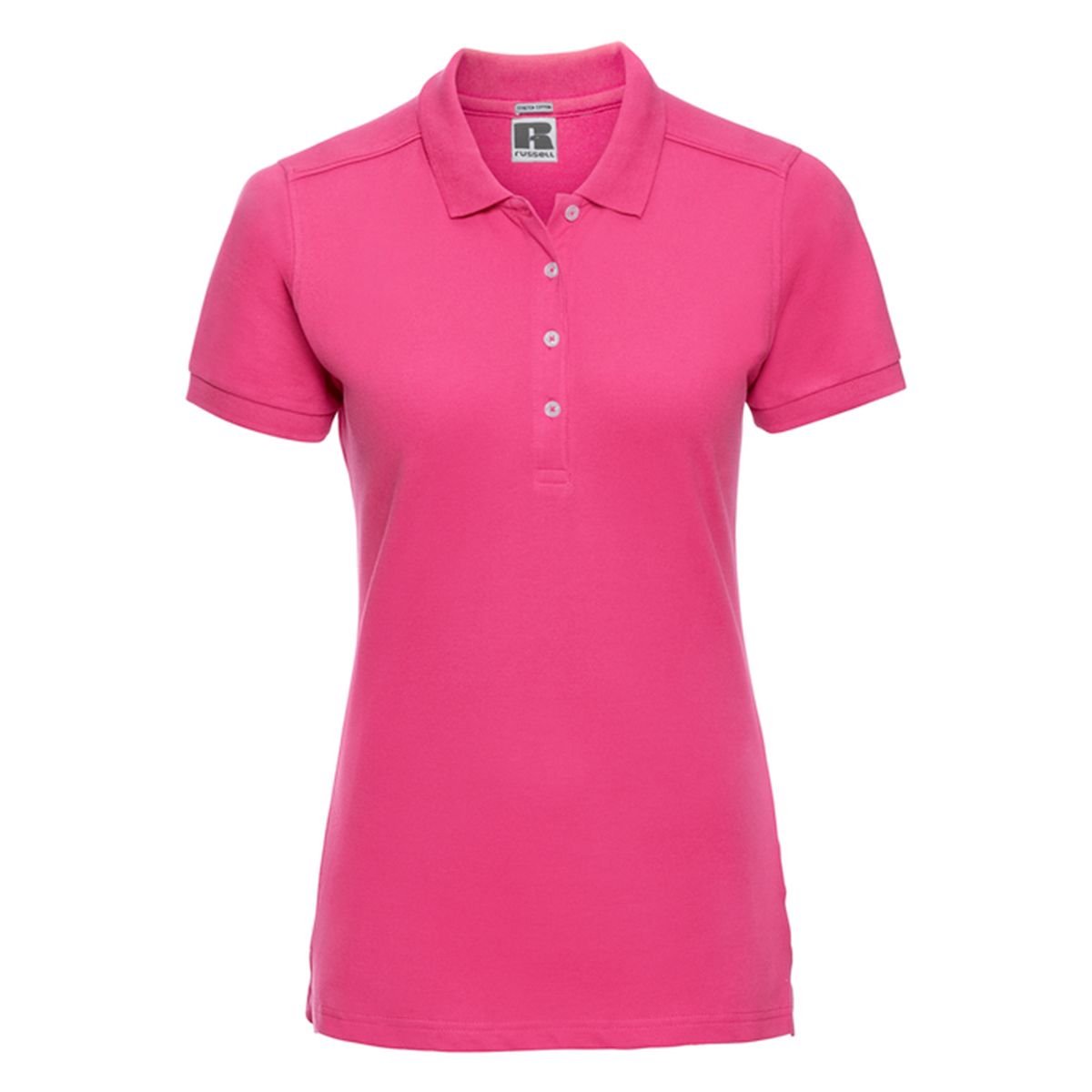 Klassisches Stretch-Baumwoll Piqué Poloshirt