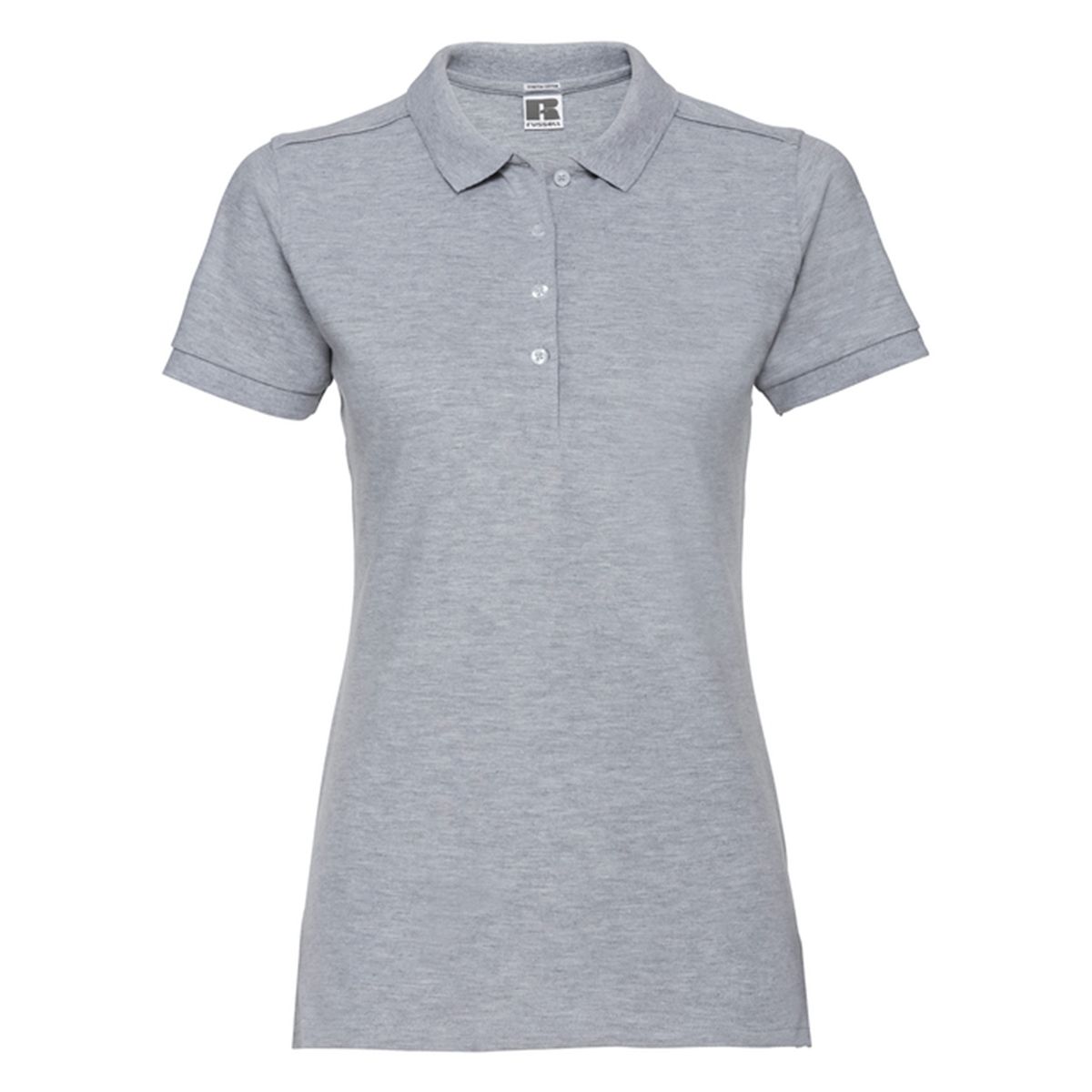 Eng anliegendes Piqué-Poloshirt