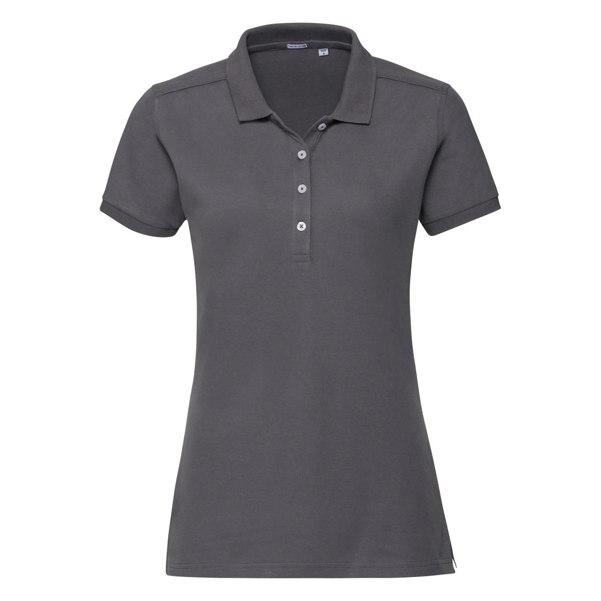 Kurzarm-Poloshirt mit Stretch-Anteil