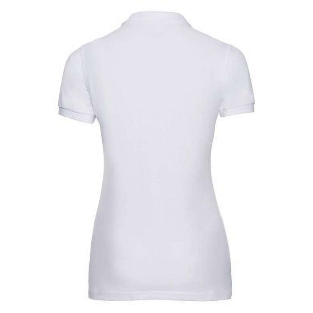 Kurzärmliges Stretch-Baumwoll-Poloshirt