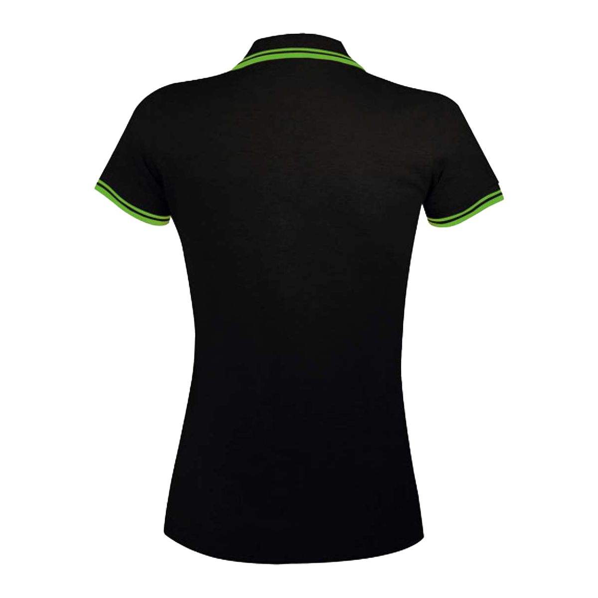 Piqué-Poloshirt mit Kontraststreifen
