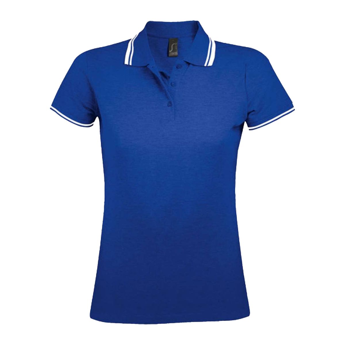 Klassisches Poloshirt mit Kontraststreifen
