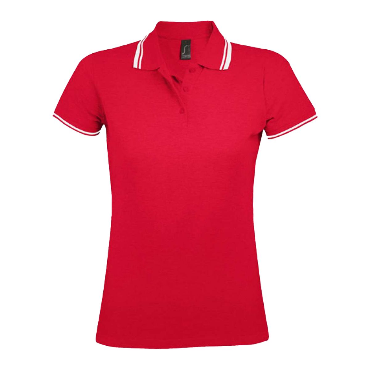 Piqué-Poloshirt mit Streifendetails