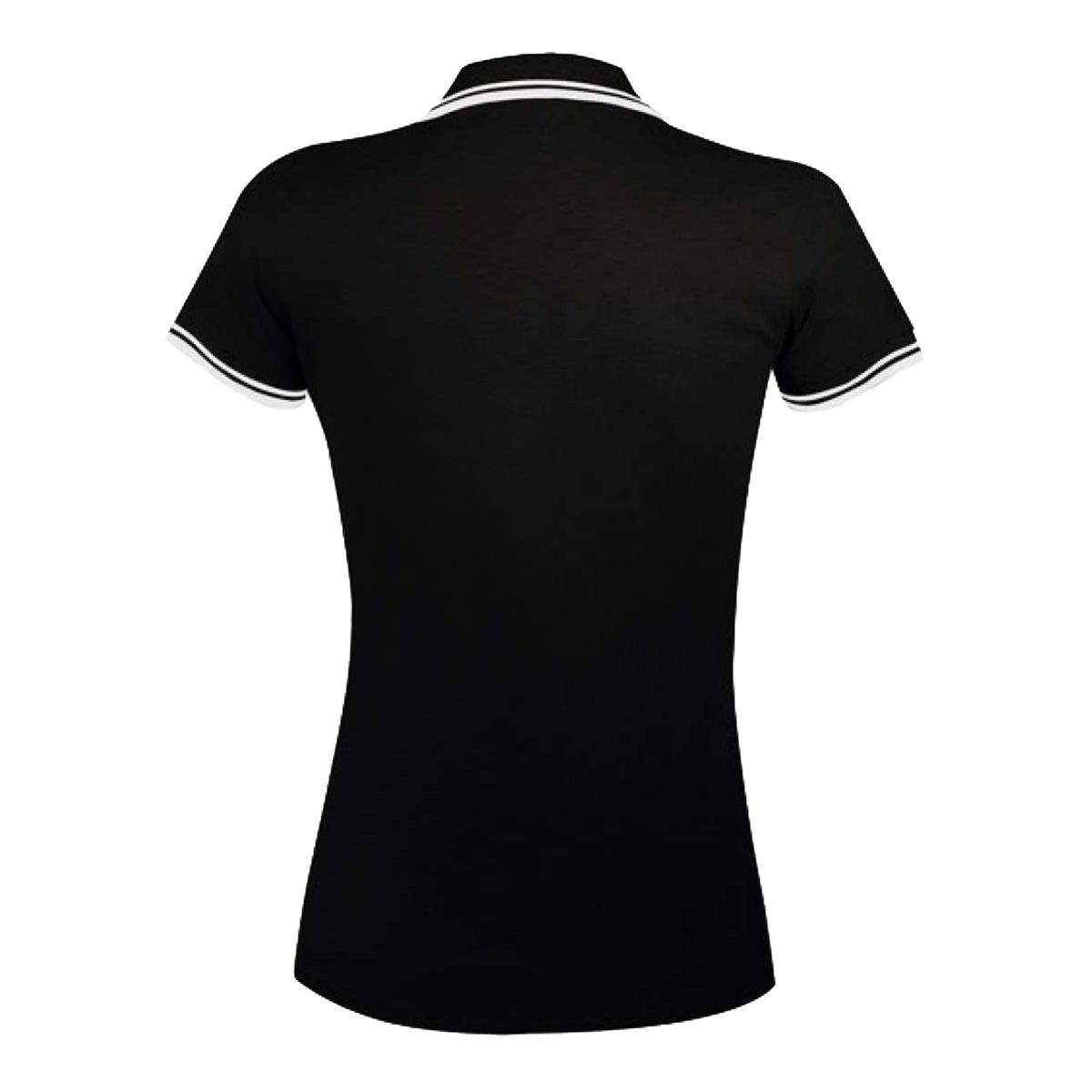 Piqué-Poloshirt mit Kontraststreifen