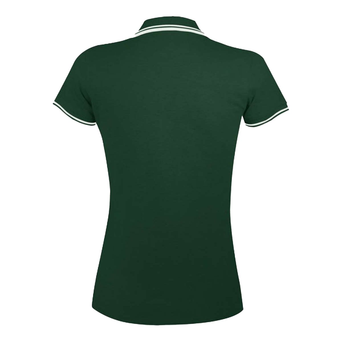 Piqué-Poloshirt mit Kontraststreifen