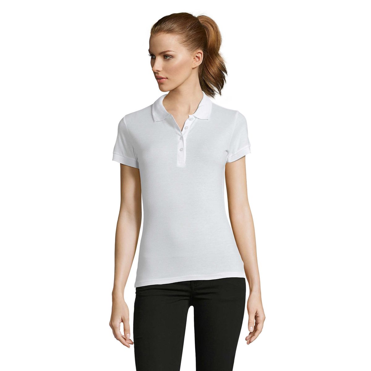 Kurzärmeliges Piqué-Poloshirt
