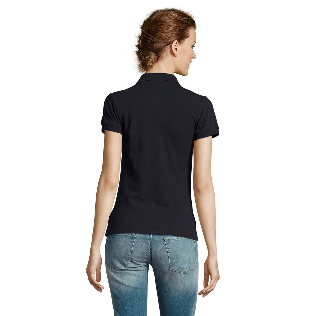 Schmal geschnittenes Baumwoll-Piqué-Poloshirt