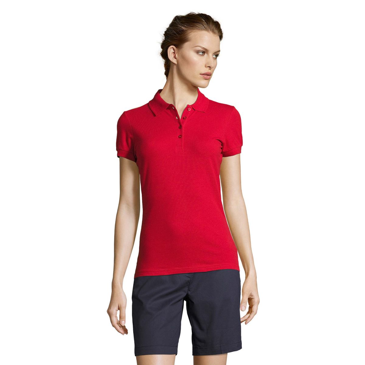 Schmal geschnittenes Piqué-Poloshirt