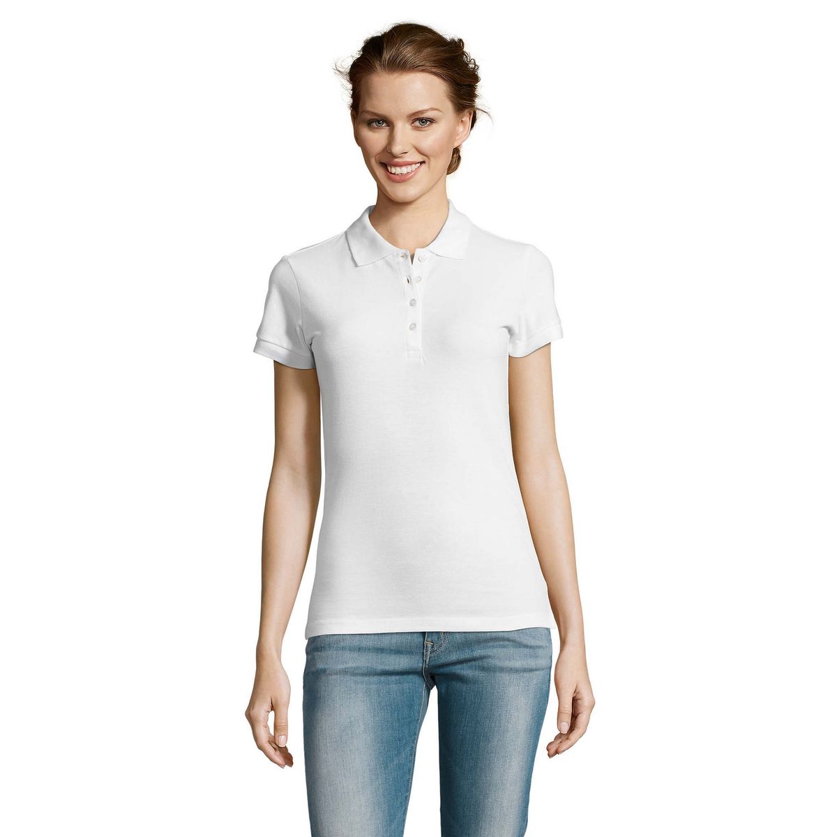Schmal geschnittenes Piqué-Poloshirt