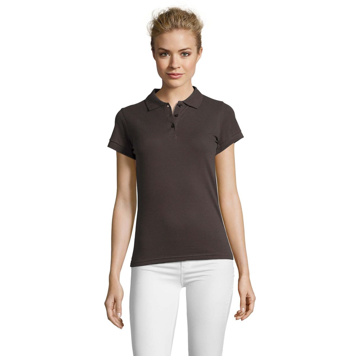 Tailliertes Poloshirt aus Piqué-Baumwolle