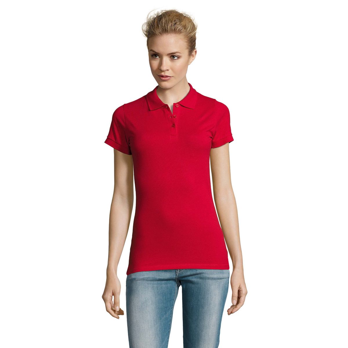 Klassisches Piqué-Baumwoll-Poloshirt