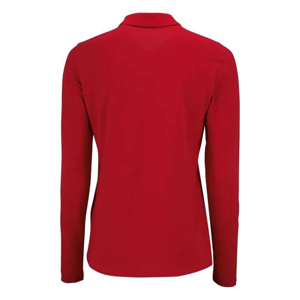 Klassisches Langarm-Poloshirt