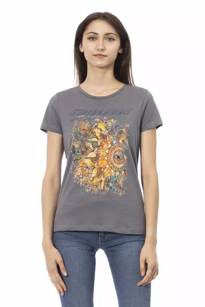 T-Shirt mit Mandala-Grafikdruck