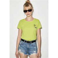 Besticktes T-Shirt mit Sommermotiv