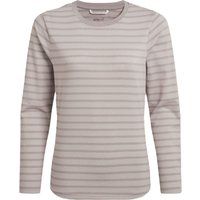 Gestreiftes Langarm-Funktions-T-Shirt